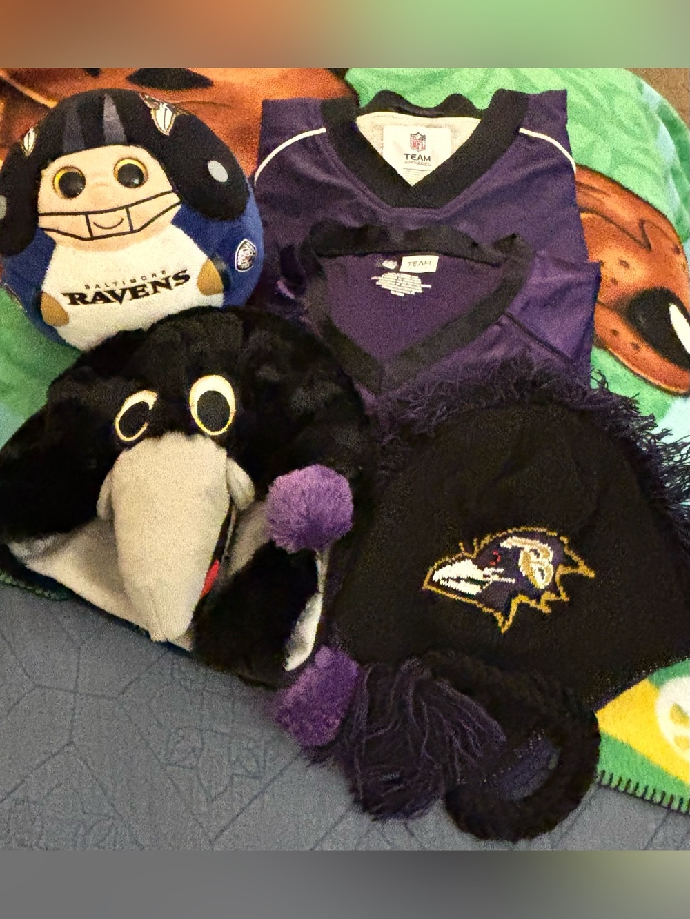 BALTIMORE RAVENS 🐦‍⬛ 4 PIECE SET, sizes M/M - Picture 15 of 15